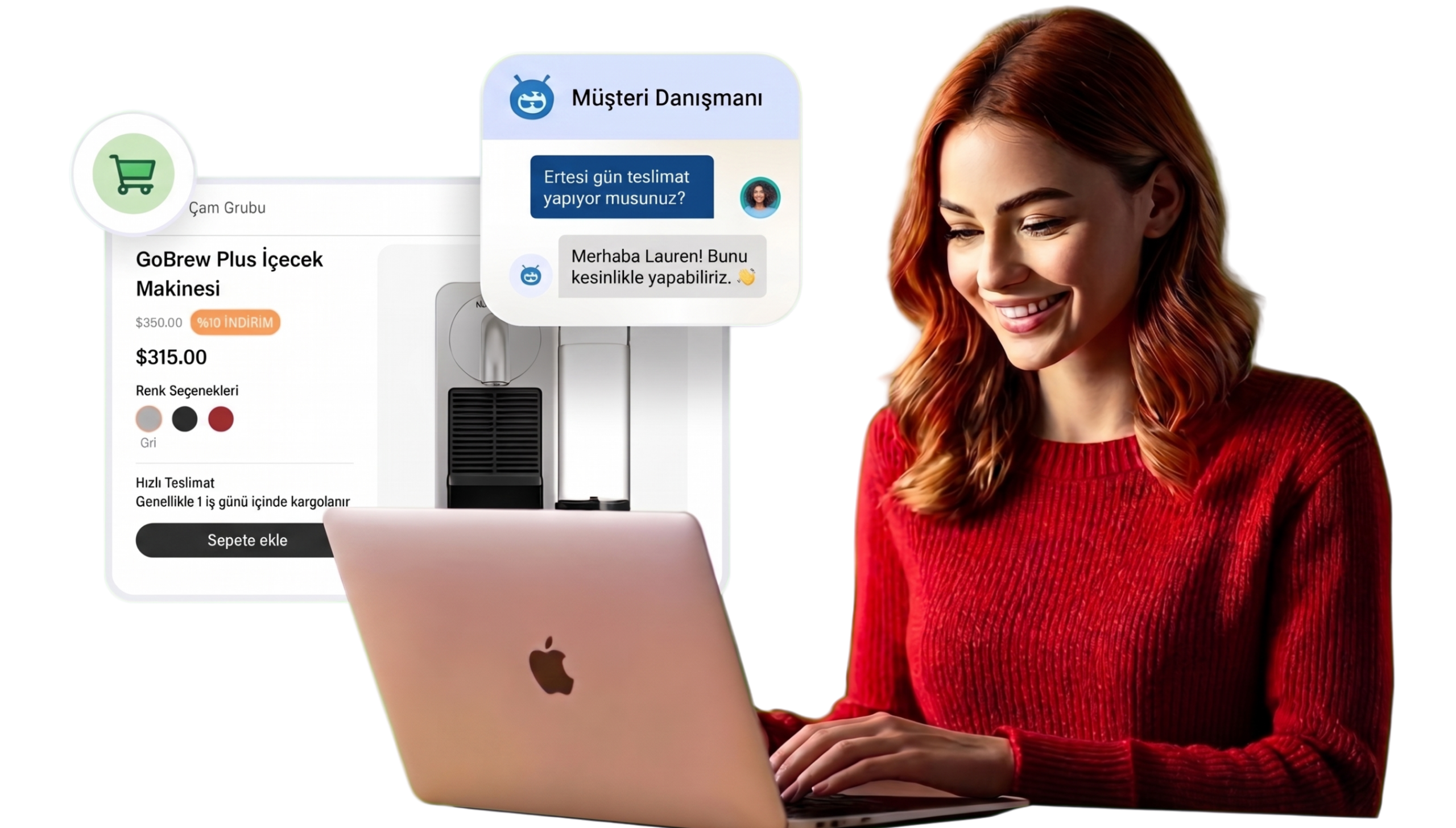 Narda E-Ticaret Arayüz